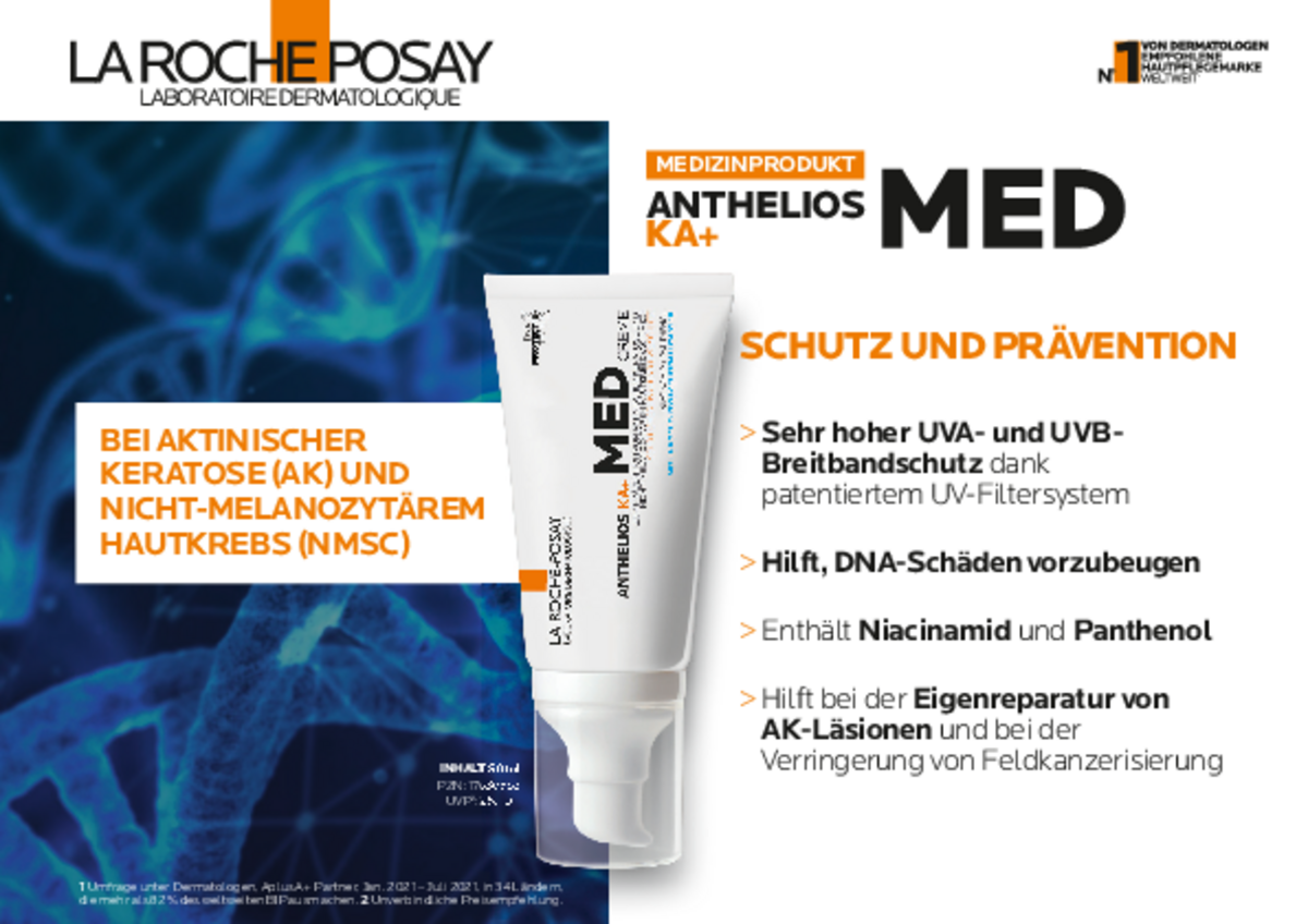 UV-Schutz und Pflege bei Aktinischer Keratose